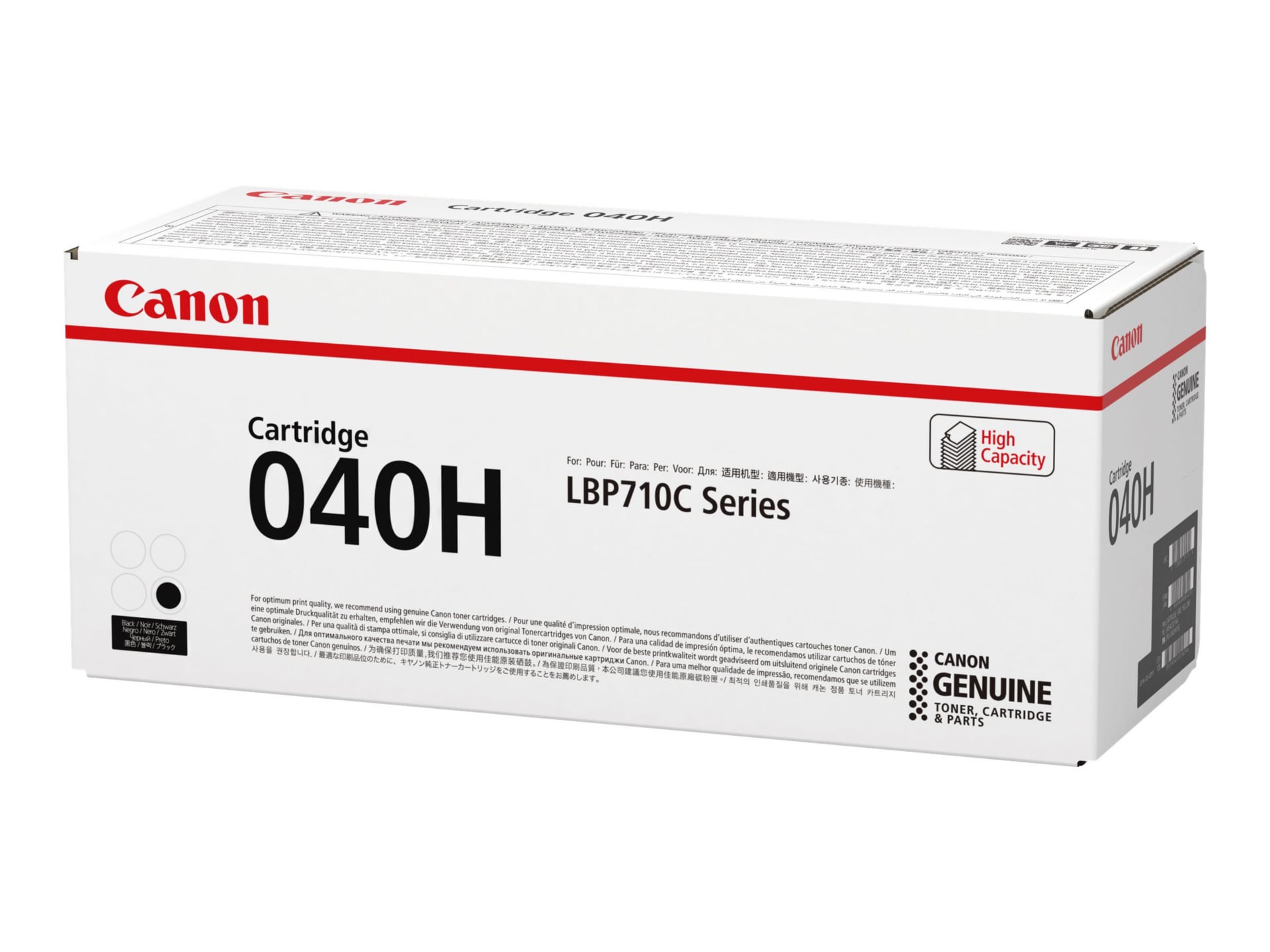 Canon 040 H - High Capacity - black - original - toner cartridge