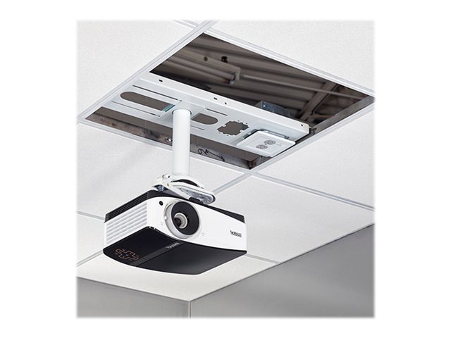 Chief SpeedConnect Above-Tile Suspended Ceiling Kit - With 2-Gang Filter & Surge - Black