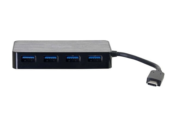 C2G USB 3.0 USB C to 4 Port USB A Hub - USB Hub - concentrateur (hub) - 4 ports