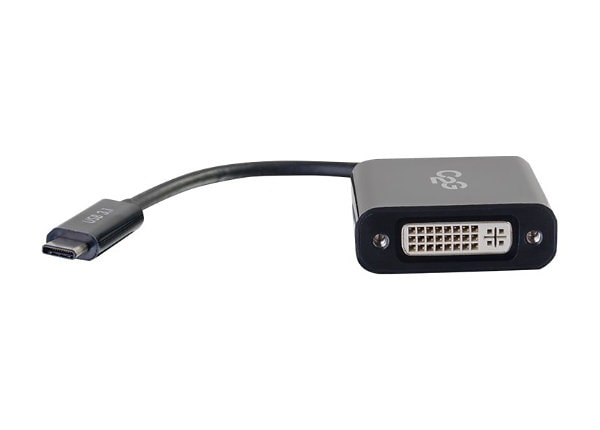 C2G USB-C TO DVI-ADAPTER BLACK