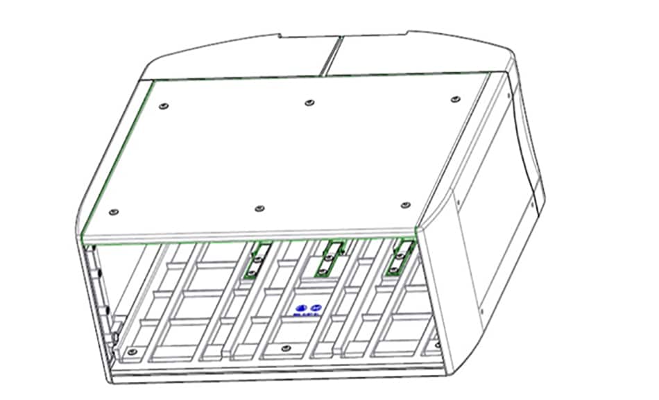 Capsa Healthcare XP Box Upgrade Kit for Carelink Computing Cart