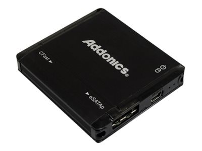 Addonics CFast Card Reader/Writer ADCTEU31 - card reader - USB 3.1/eSATA