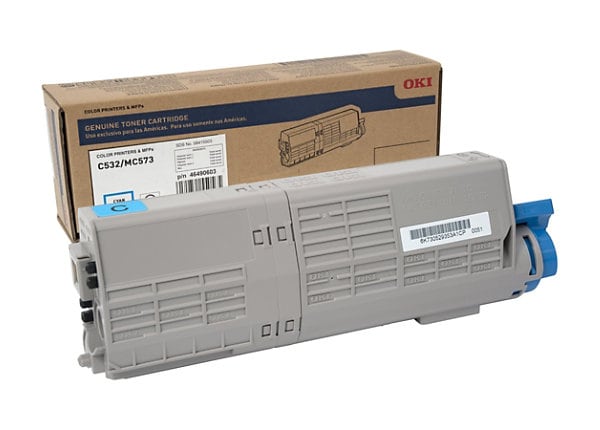 OKI C532 6K TONER CART ISO CYAN