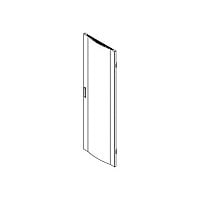 Tripp Lite Rack Front Door, 42U Standard, 24-in. Width, Black - rack front door (solid) - 42U
