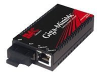 IMC Giga-MiniMc - fiber media converter - 10Mb LAN, 100Mb LAN, GigE
