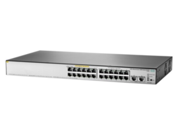 HPE OfficeConnect 1850 24G 2XGT PoE+ 185W - switch - 24 ports - managed - r
