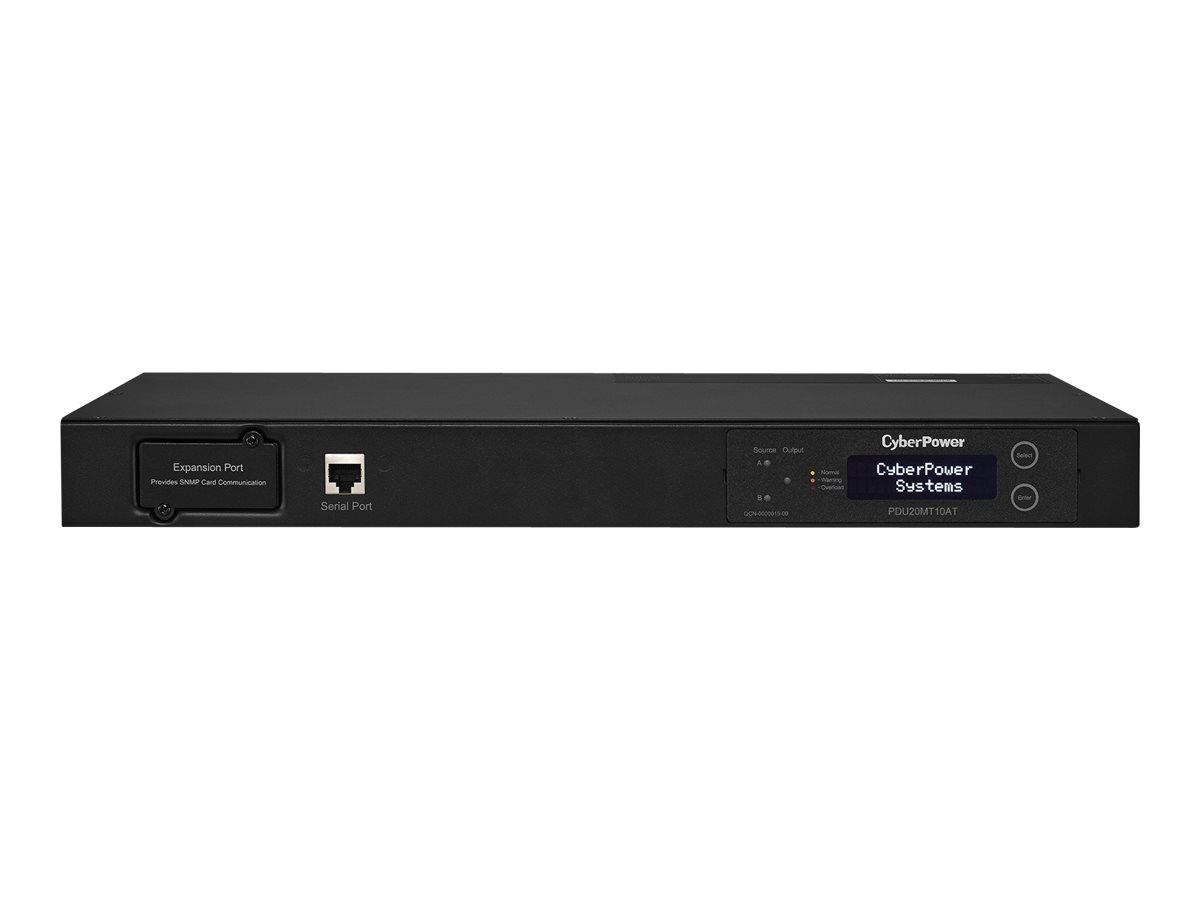 CyberPower Metered ATS Series PDU20MT10AT - power distribution unit