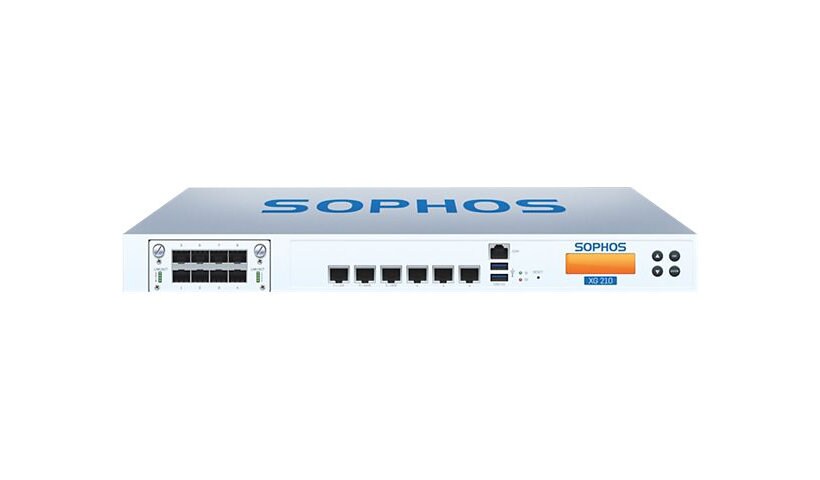 Sophos XG 210 - security appliance - with 3 years TotalProtect Plus