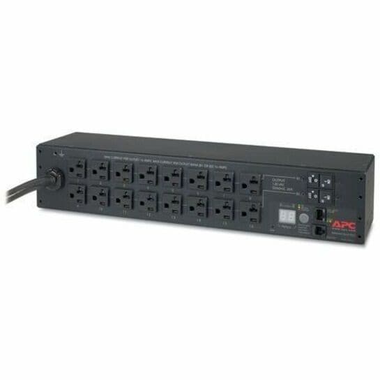 Rack PDU, Metered, 2U, 30A, 120V, (16) 5-20