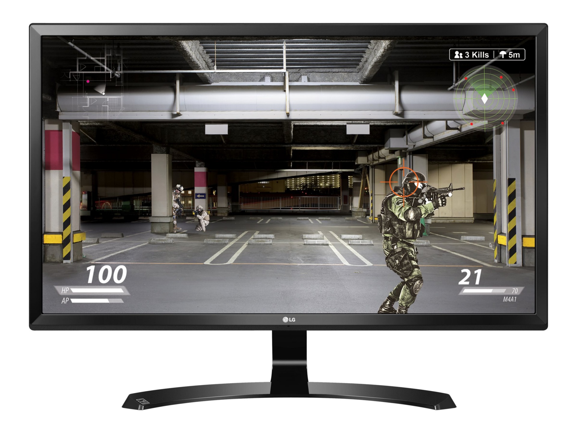 LG 27MU58-B - LED monitor - 4K - 27"
