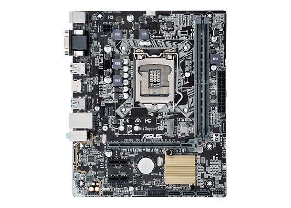 ASUS H110M-E/M.2 - motherboard - micro ATX - LGA1151 Socket - H110