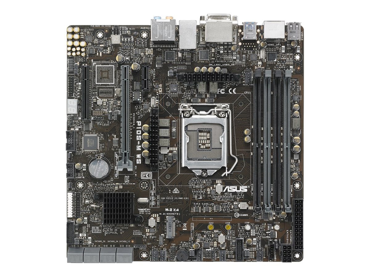 ASUS P10S-M WS - motherboard - micro ATX - LGA1151 Socket - C236