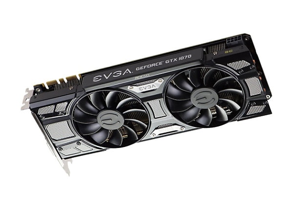 EVGA GeForce GTX 1070 SC GAMING ACX 3.0 Black Edition - Black Edition - graphics card - GF GTX 1070 - 8 GB