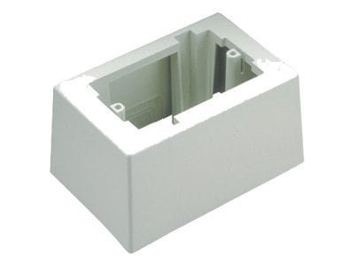 Pan-Way Low Voltage Surface Mount Outlet Box - surface mount box