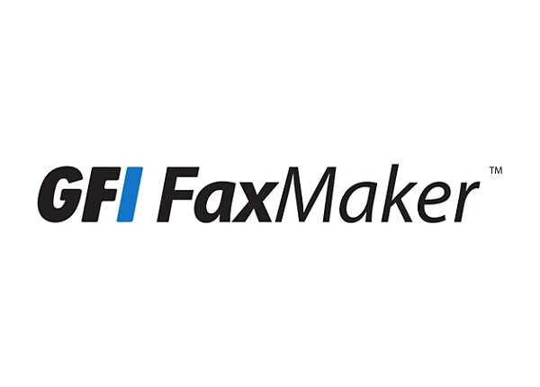 GFI FAXmaker for Exchange/SMTP - version upgrade license + 1 year Software Maintenance Agreement - unlimited users