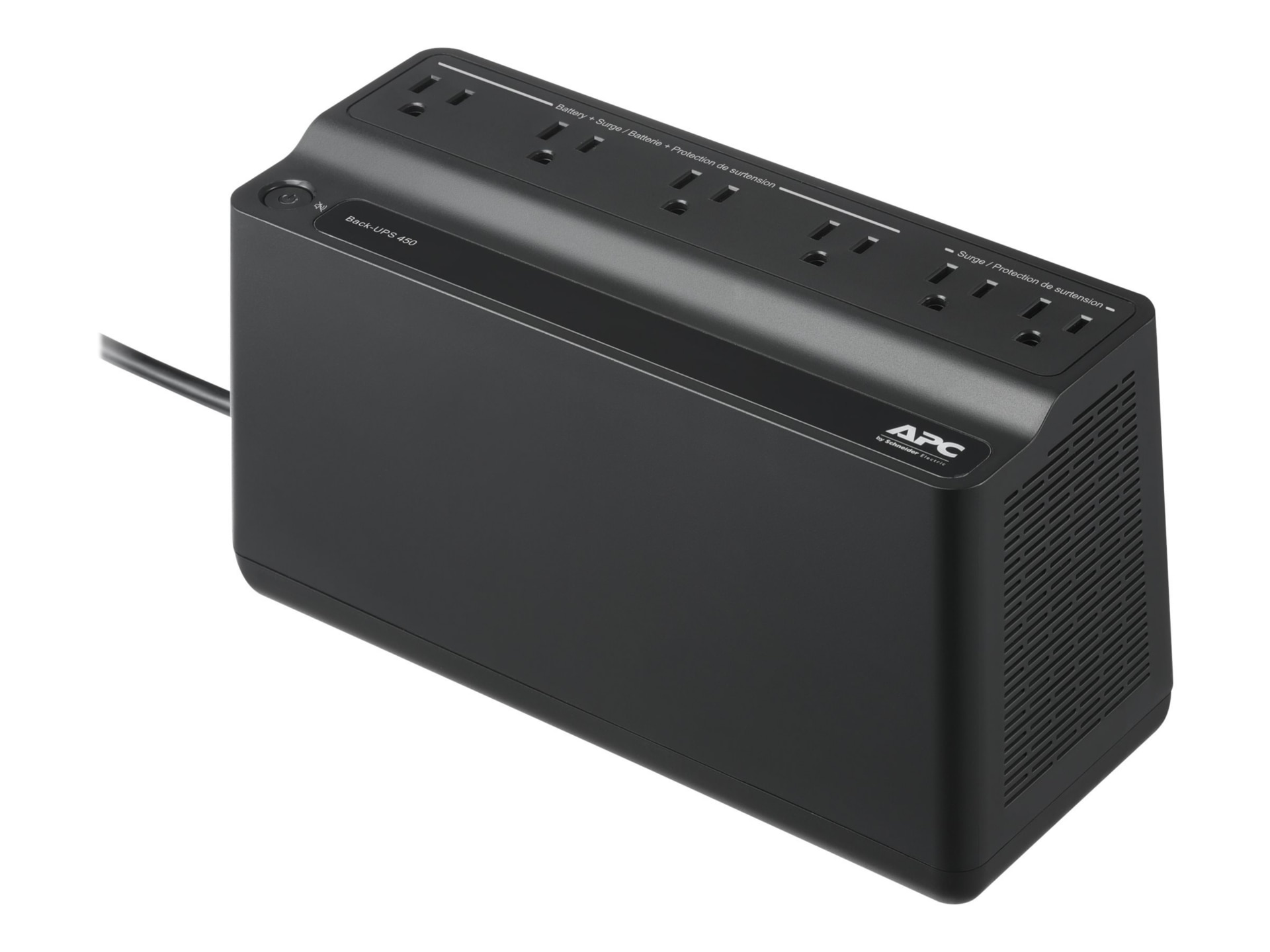 APC Back-UPS&trade; 450 VA/255 W