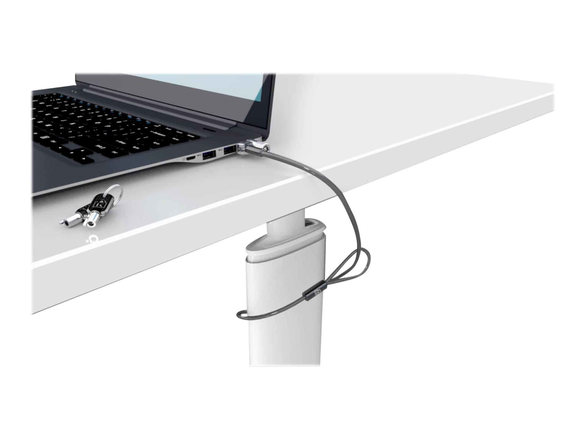 Kensington MicroSaver 2.0 Keyed Laptop Lock - Master Keyed On Demand - security cable lock