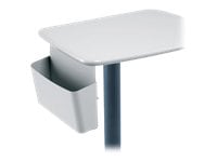 Anthro Zido Side Bin mounting component - cool gray