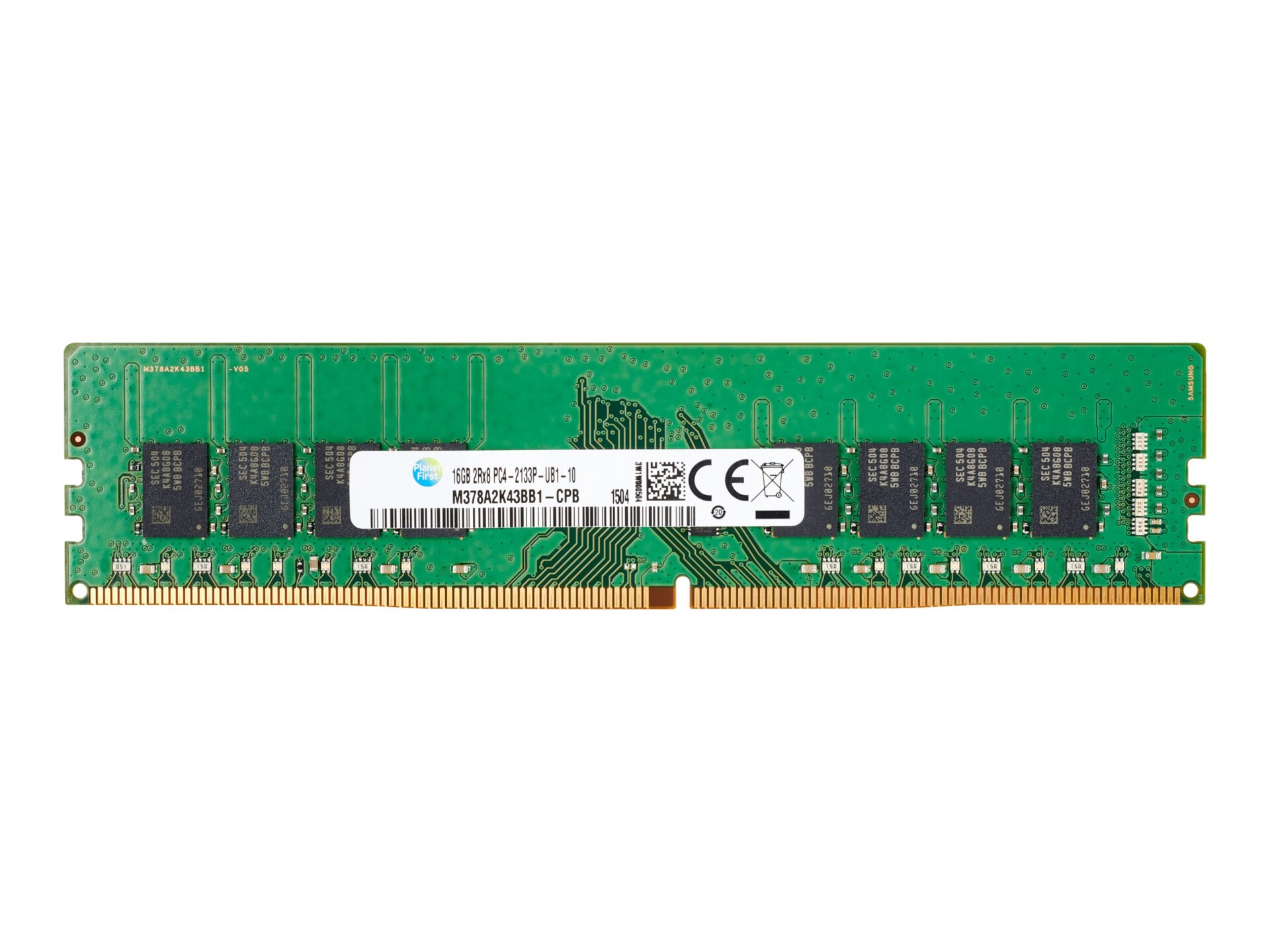 HP - DDR4 - module - 8 GB - DIMM 288-pin - 2400 MHz / PC4-19200 - unbuffere