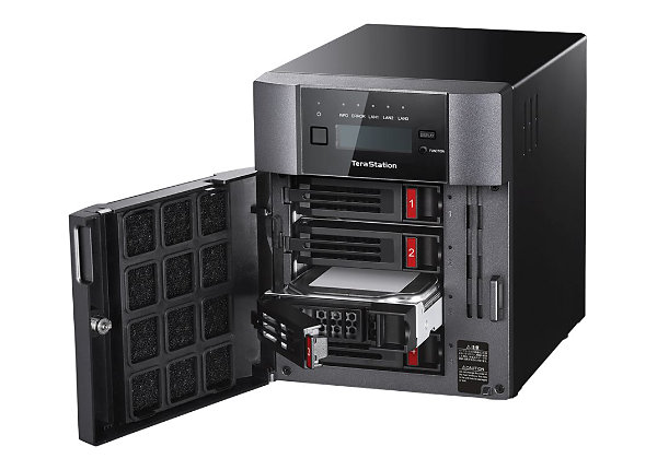 Buffalo TeraStation 1200D Desktop 4 TB NAS with Hard Drives Included 