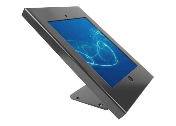 Compulocks Full Jacket 45° - iPad 9.7" Wall Mount / Counter Top Kiosk - Silver - stand