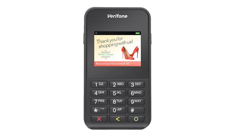 VeriFone e355 - magnetic / SMART card / NFC reader - USB, 802.11a/b/g/n, Bluetooth 4.0