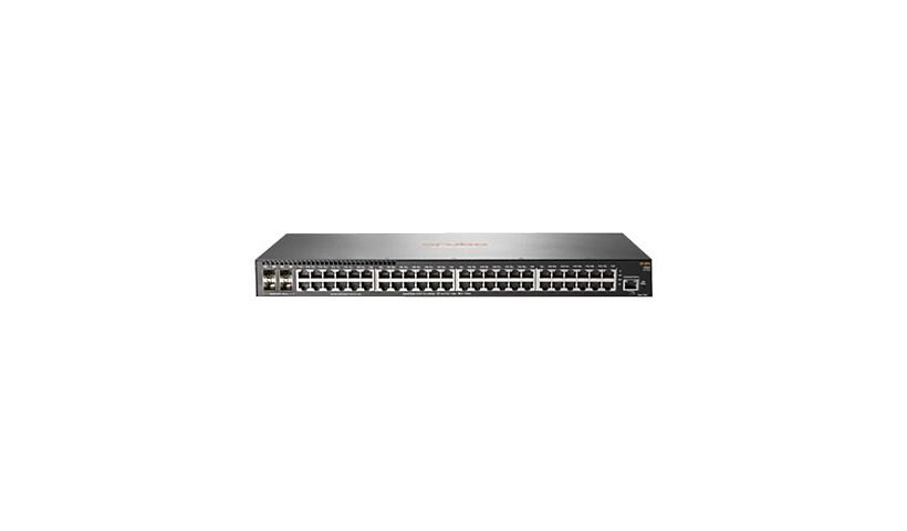 HPE Aruba 2540 48G PoE+ 4SFP+ - switch - 48 ports - managed - rack-mountabl