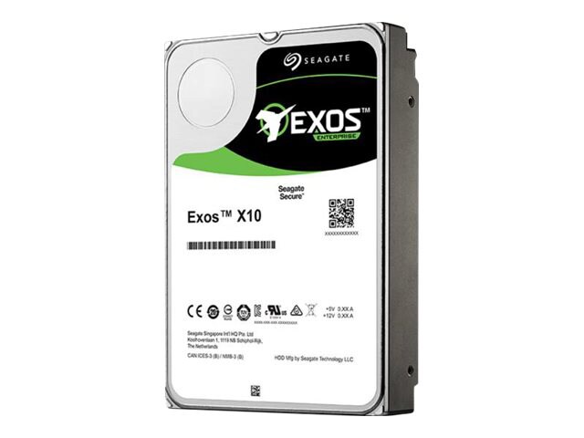 Seagate Exos X10 ST10000NM0096 - hard drive - 10 TB - SAS 12Gb/s