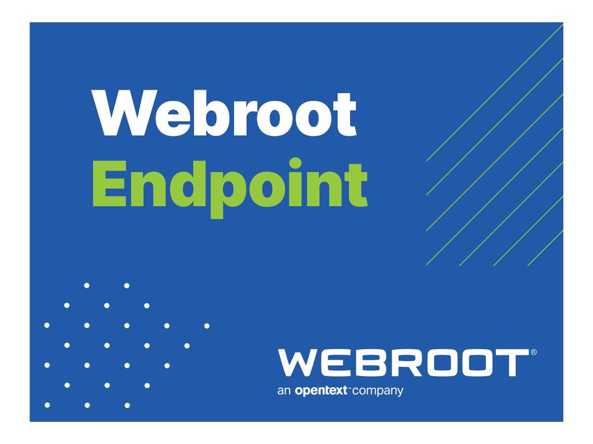 Webroot SecureAnywhere Business - Endpoint Protection - upsell / add-on lic