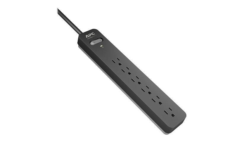 APC by Schneider Electric Essential SurgeArrest PE66, 6 Outlets, 6 Foot Cord, 120V