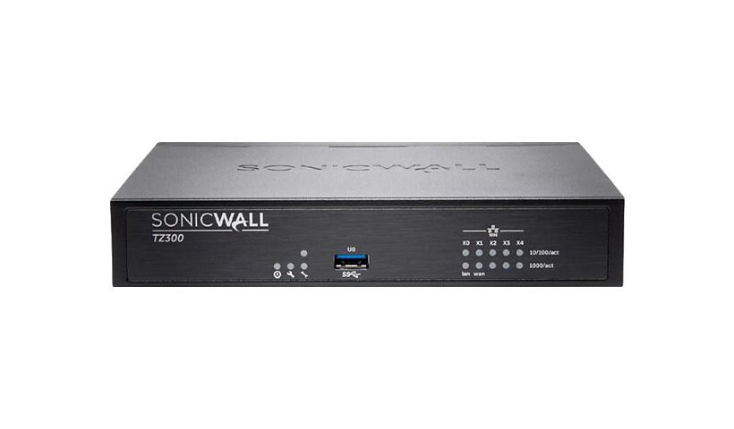 Sonicwall TZ300 Wireless-AC - Advanced Edition - security appliance - with