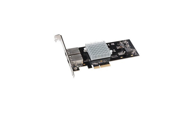 Sonnet Presto 10GbE 10GBase-T - network adapter - PCIe 3.0 x4 - 10Gb Ethernet x 2