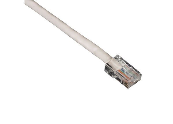 Black Box 4ft White Cat5 CAT5e UTP Patch Cable, 350Mhz, No Boot, 4'