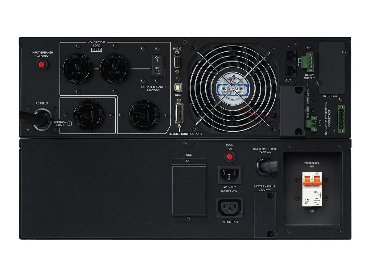Thumbnail 4 of 4 for CyberPower Smart App Online OL6000RT3UTAA - UPS - 5400 Watt - 6000 VA - TAA Compliant