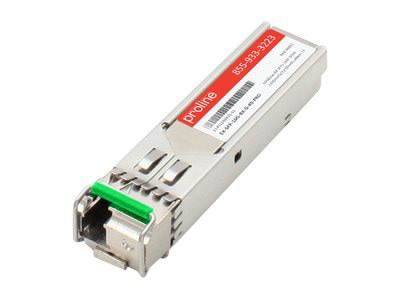 Proline Juniper Networks EX-SFP-10G-BX-D-40 Compatible TAA 10GBase-BX SFP+ Transceiver (SMF, 1330nmTx/1270nmRx, 40km,