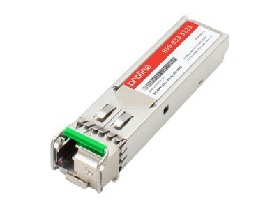 Proline Juniper Networks EX-SFP-10G-BX-U-40 Compatible TAA 10GBase-BX SFP+ Transceiver (SMF, 1270nmTx/1330nmRx, 40km,