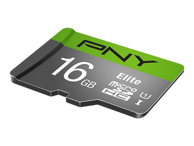 PNY Elite Performance - flash memory card - 16 GB - microSDHC UHS-I