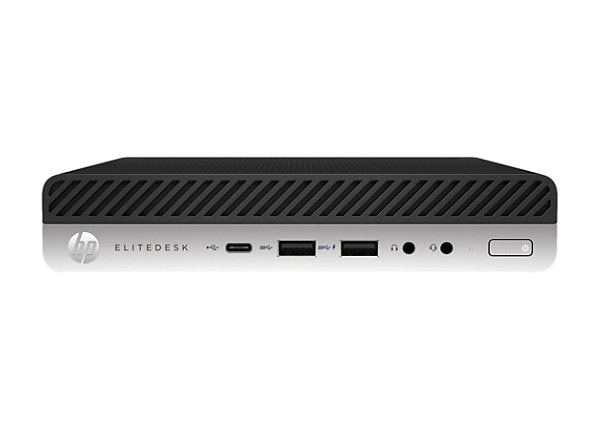 HP EliteDesk 800 G3 - mini desktop - Core i5 7500T 2.7 GHz - 8 GB - 256 GB - US