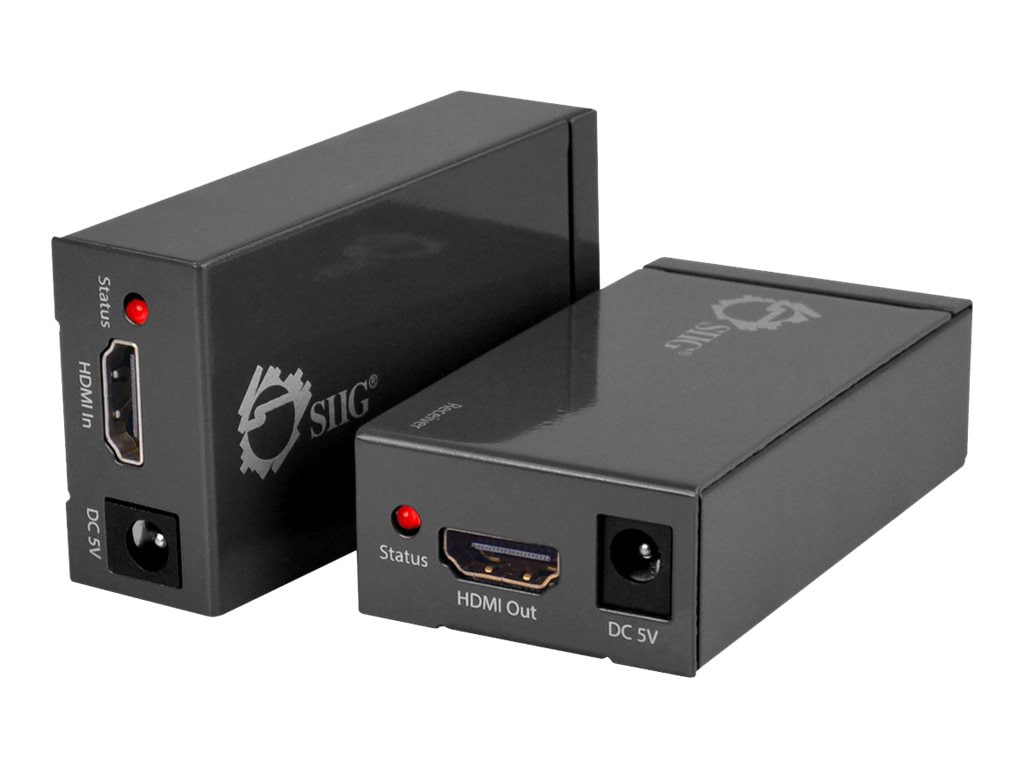 SIIG HDMI Extender over single Cat5e/6 - video/audio extender - HDMI