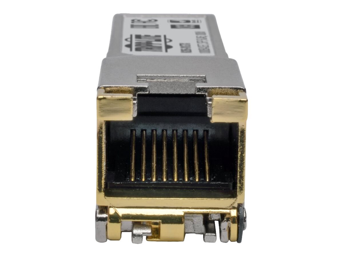 Tripp Lite Cisco GLC-T Compatible 1000Base-TX Copper RJ45 SFP Mini Transceiver, Gigabit Ethernet, Cat5e, Cat6 - SFP