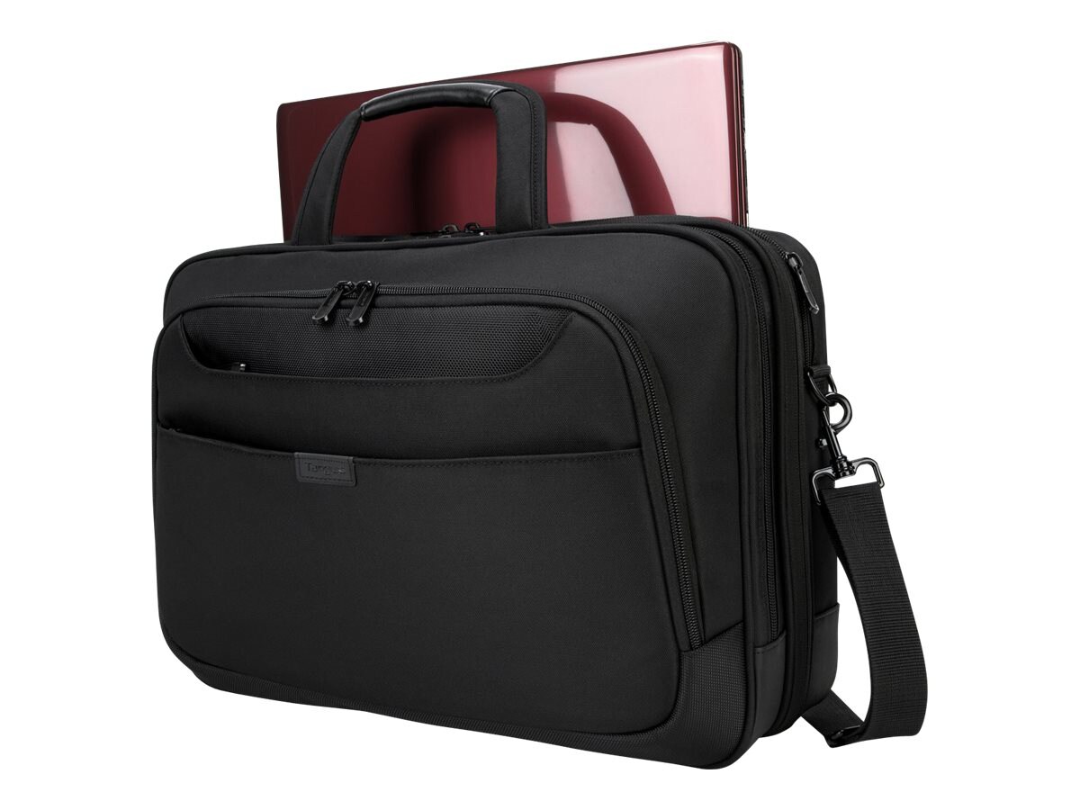 Targus BlackTop Deluxe Briefcase with DOME Protection notebook carrying cas