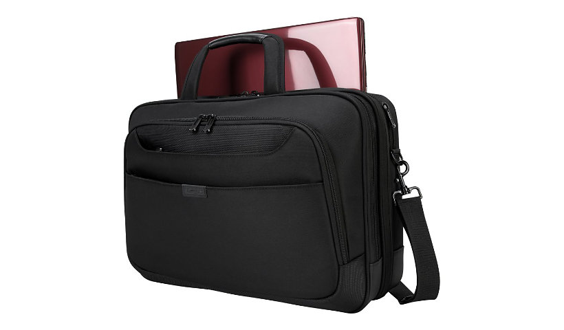 Targus BlackTop Deluxe Briefcase with DOME Protection notebook carrying cas