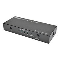Tripp Lite 4-Port HDMI Switch for Video & Audio 4K x 2K UHD 60 Hz w Remote - video/audio switch - 4 ports