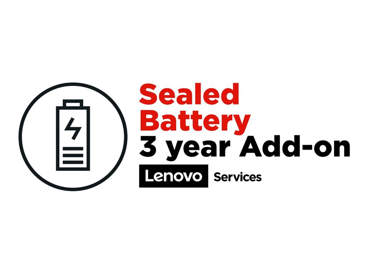 Lenovo Sealed Battery Add On - battery replacement - 3 years - School Year Term