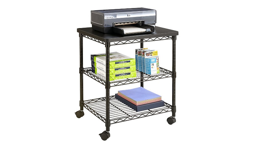 Safco Deskside Wire Machine Stand - printer cart