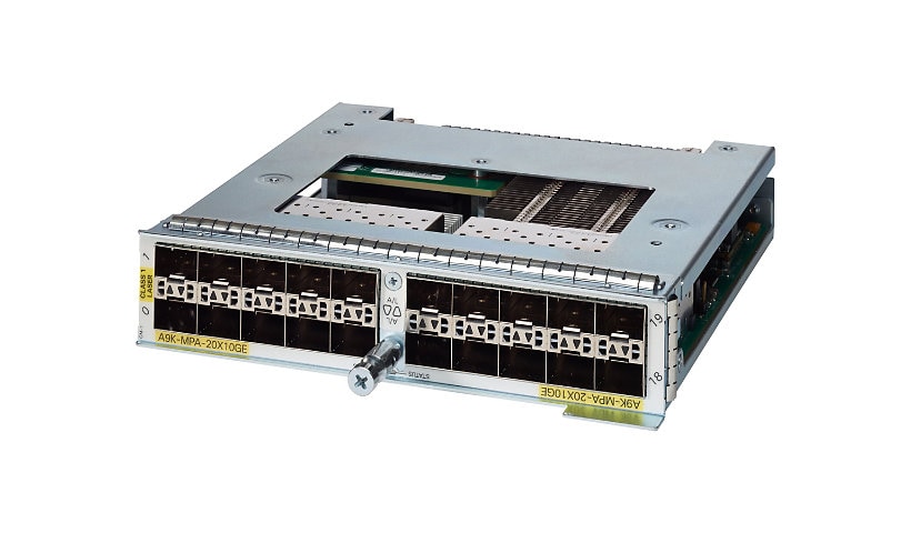 Cisco Ethernet Modular Port Adapter - expansion module - 10 Gigabit SFP+ x