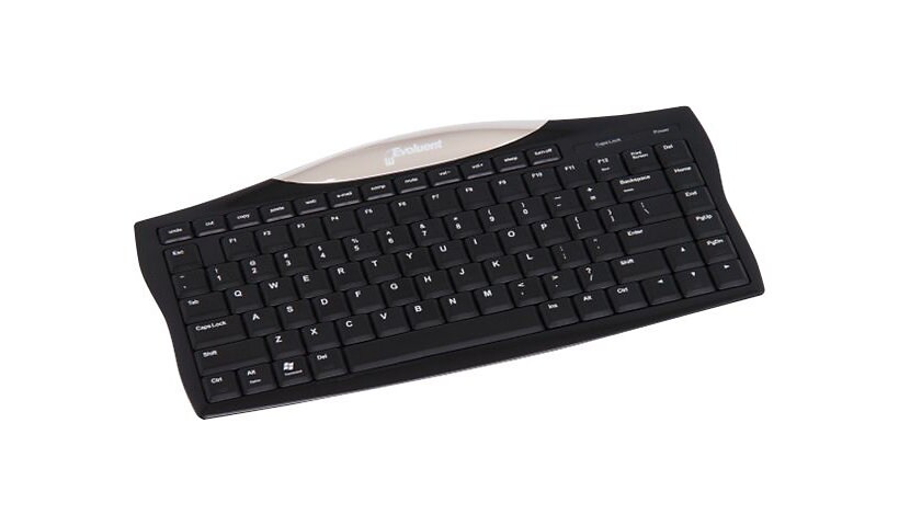 Evoluent Essentials Full Featured Compact Keyboard Wireless - keyboard