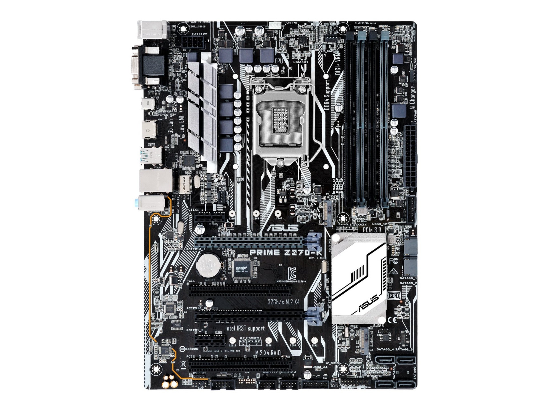 ASUS PRIME Z270-K - motherboard - ATX - LGA1151 Socket - Z270