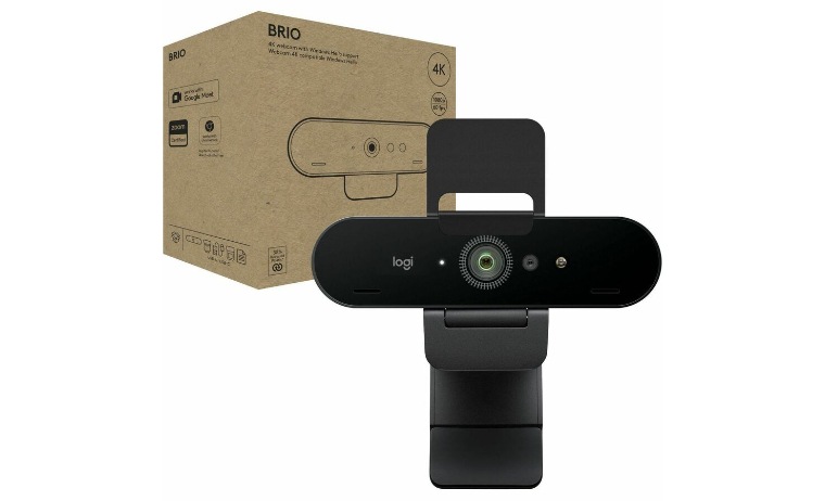 Logitech BRIO Webcam - 90 fps - Black - USB 3.0 - 960-001105