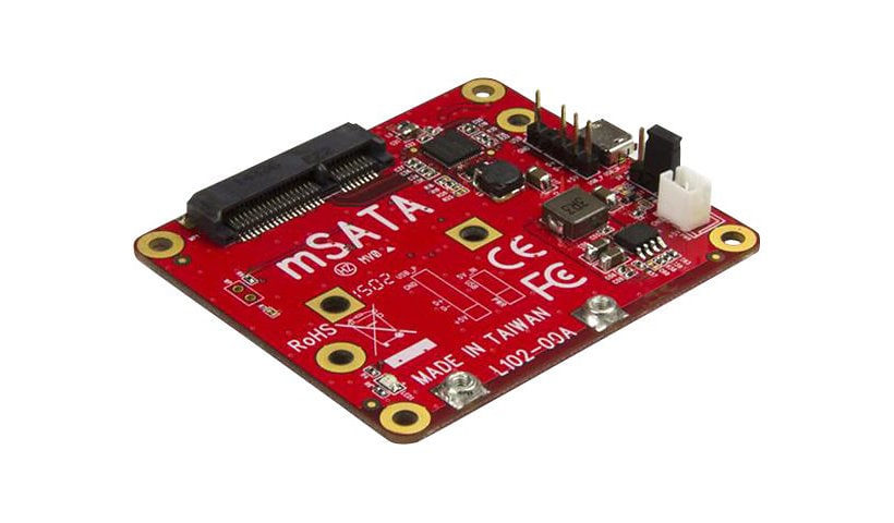 StarTech.com USB to mSATA Converter for Raspberry Pi and Development Boards